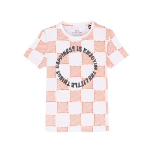 Status Quo Kids All Over Printed Round Neck T-Shirt
