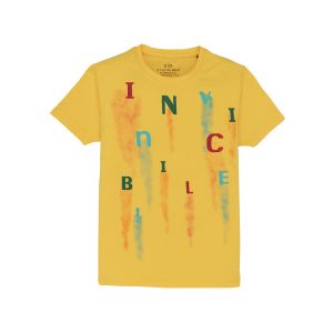Status Quo Boys Printed Round Neck T-Shirt