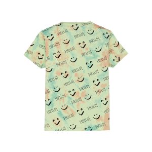 Status Quo Boys All Over Printed Round Neck T-Shirt