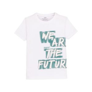 Status Quo Boys Printed Round Neck T-Shirt