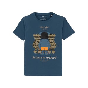 Status Quo Boys Printed Round Neck T-Shirt