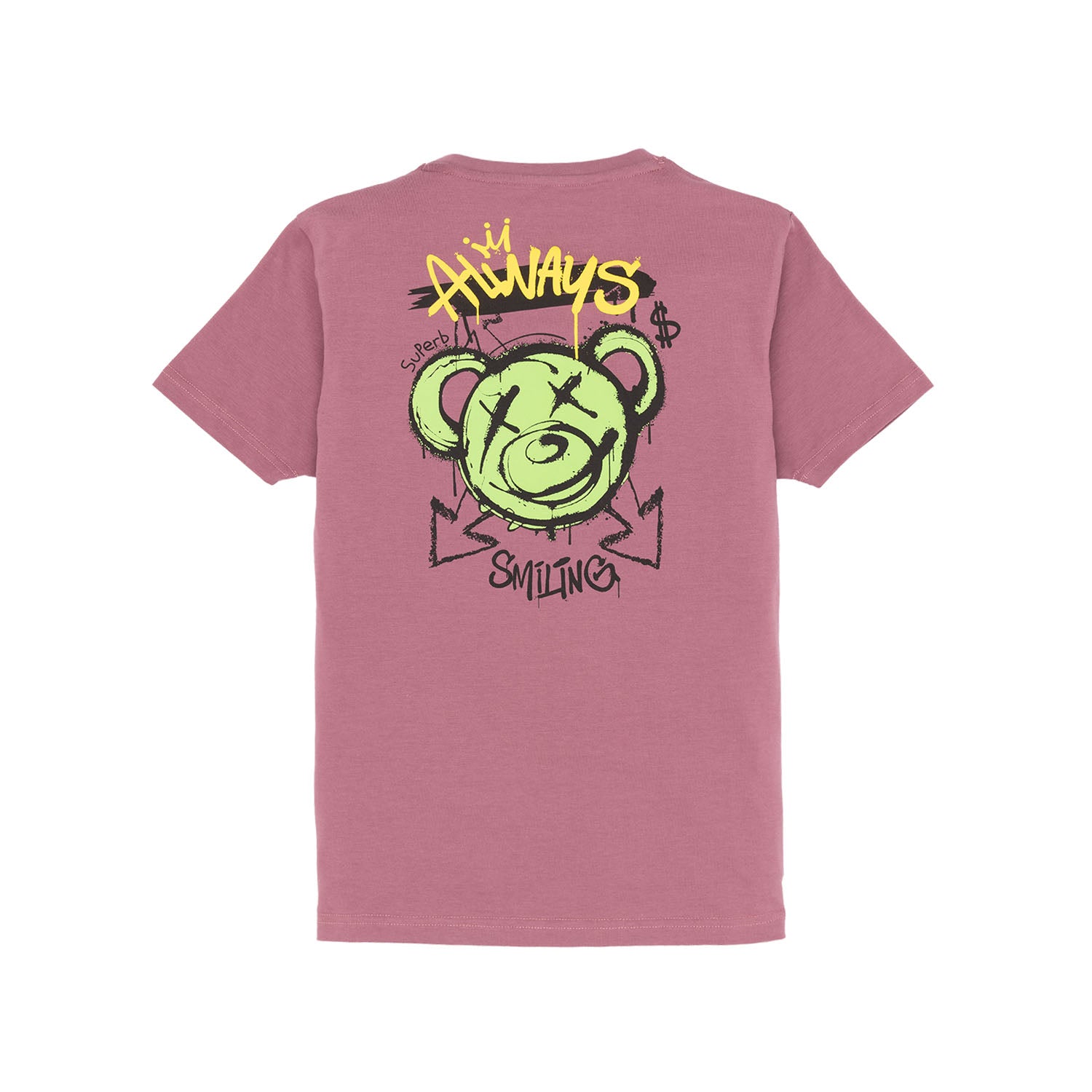 Boys Front & Back Printed T-Shirt