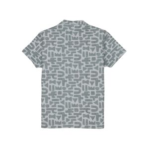 Status Quo Boys Geometric Print Henley Neck Half Sleeves Regular Fit Tshirt