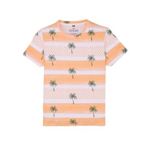 Status Quo Kids Boys All-Over Printed Short Sleeves Regular Fit Tshirts