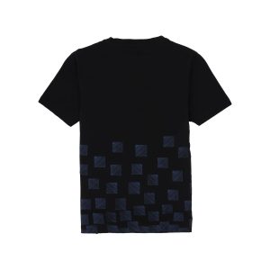 Status Quo Boys Geometric Print Round Neck Half Sleeves Regular Fit Tshirt