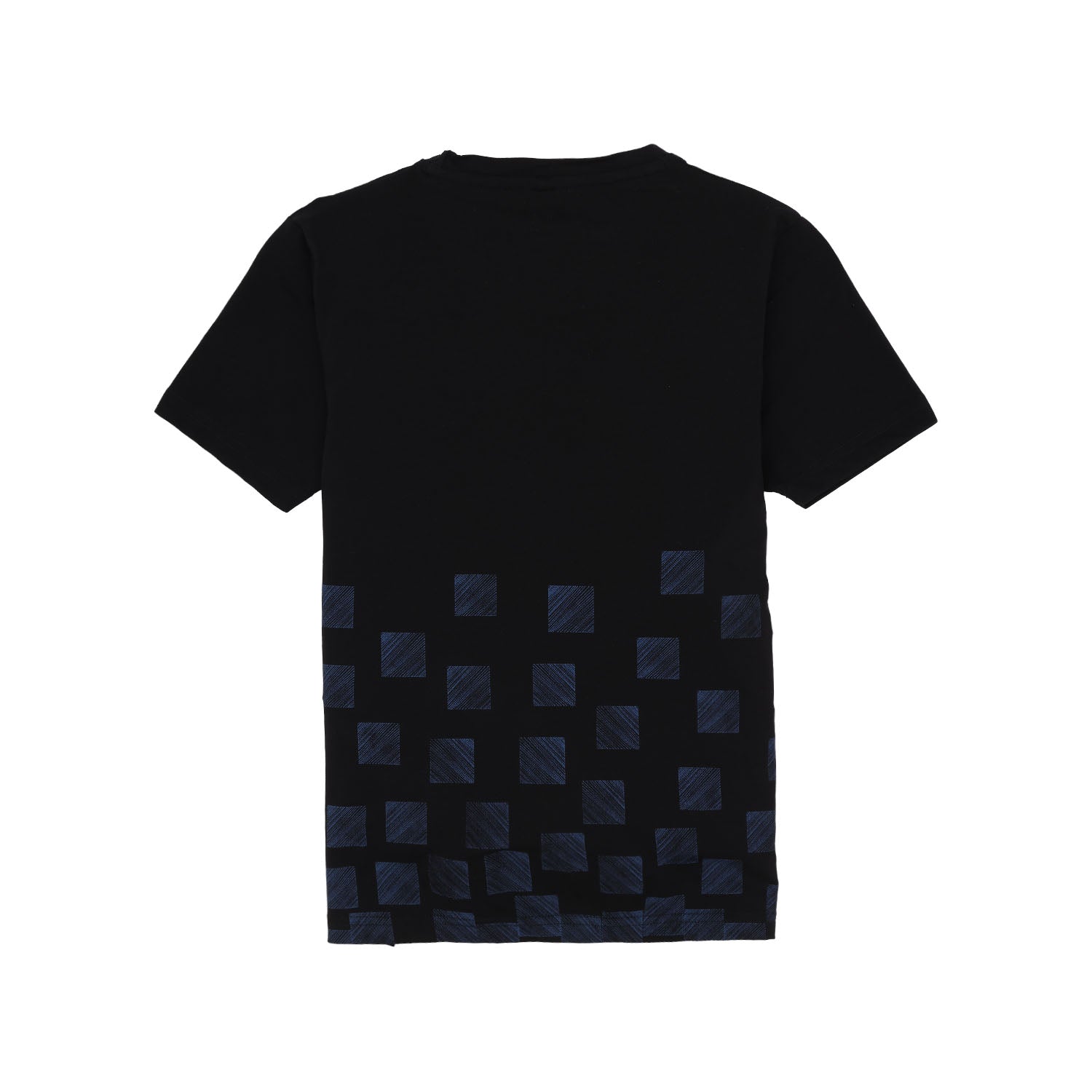Status Quo Boys Geometric Print Round Neck Half Sleeves Regular Fit Tshirt