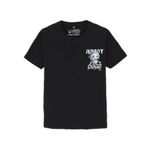 Status Quo Boys Graphic Print Round Neck Half Sleeves Regular Fit Tshirt