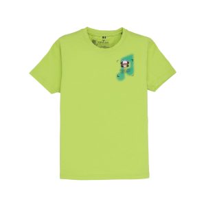 Status Quo Boys Graphic Print Round Neck Half Sleeves Regular Fit Tshirt
