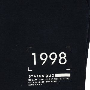 Status Quo Boys Solid Regular Fit Shorts