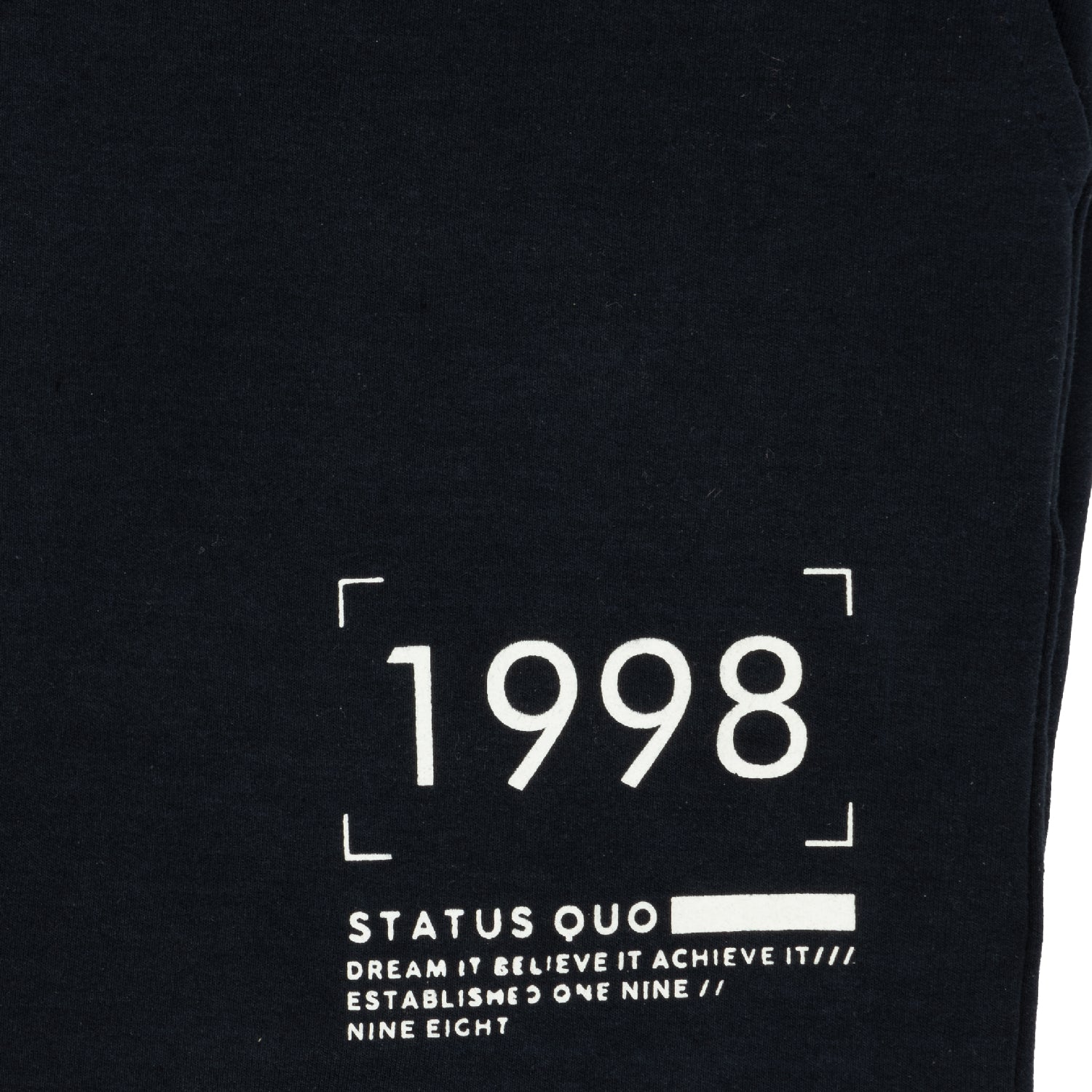 Status Quo Boys Solid Regular Fit Shorts
