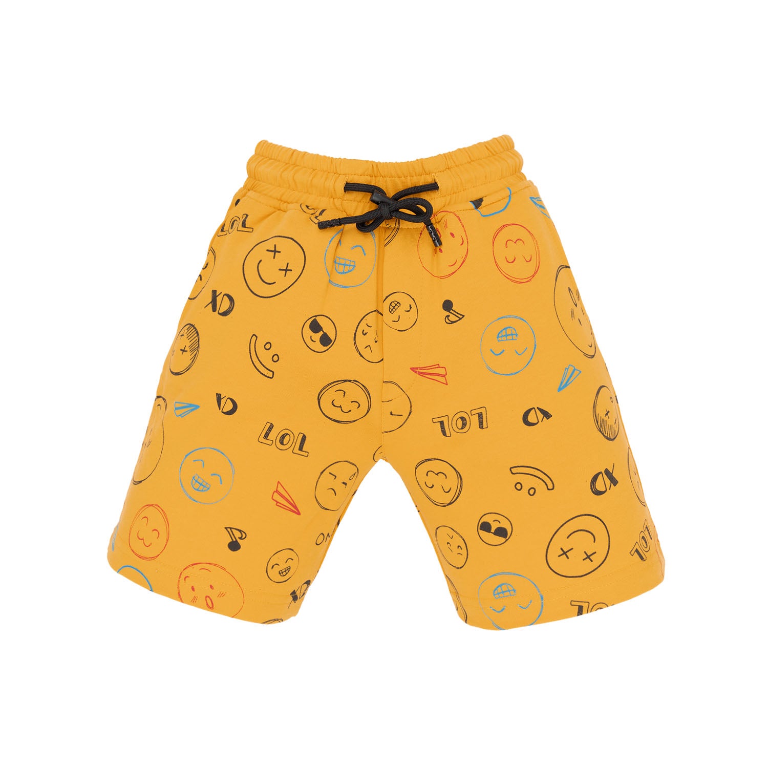 Status Quo Boys All Over Printed Regular Fit Shorts