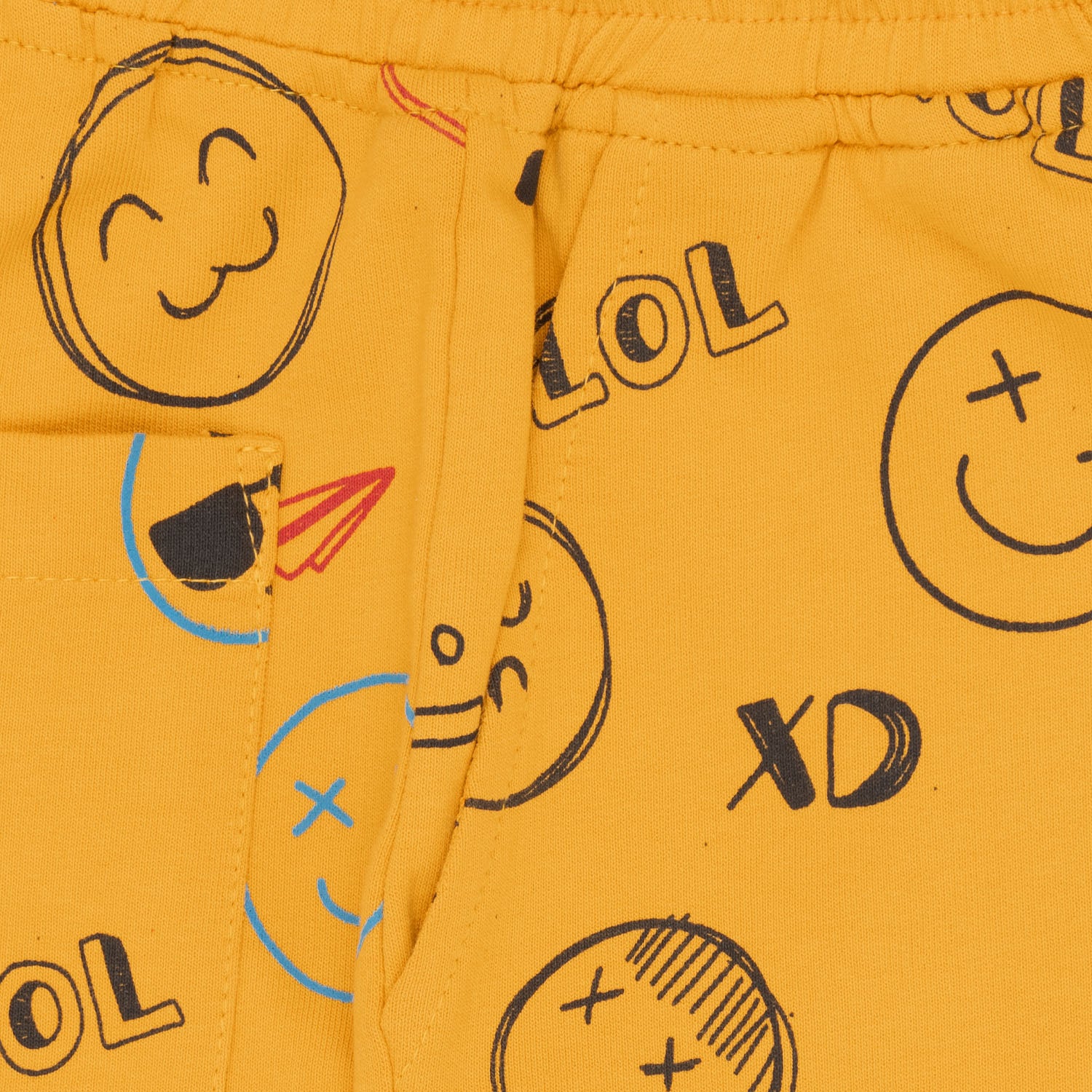 Status Quo Boys All Over Printed Regular Fit Shorts