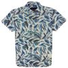 Status Quo Boys Abstract Print Collared Neck Half Sleeves Regular Fit Shirt