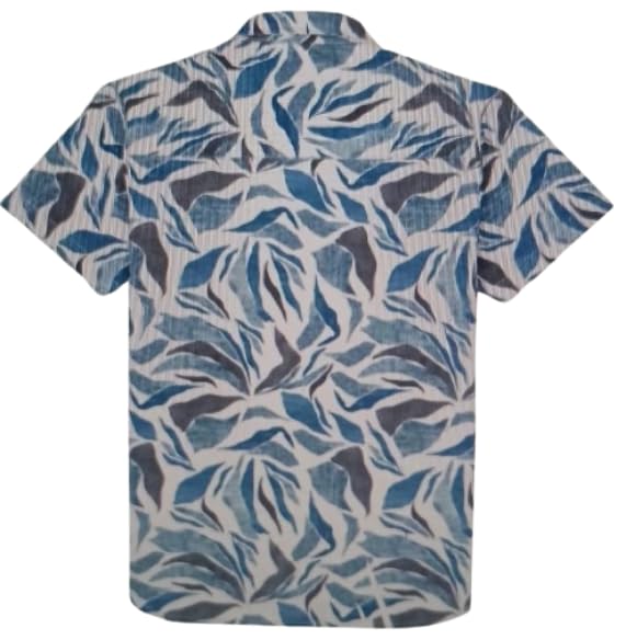 Status Quo Boys Abstract Print Collared Neck Half Sleeves Regular Fit Shirt