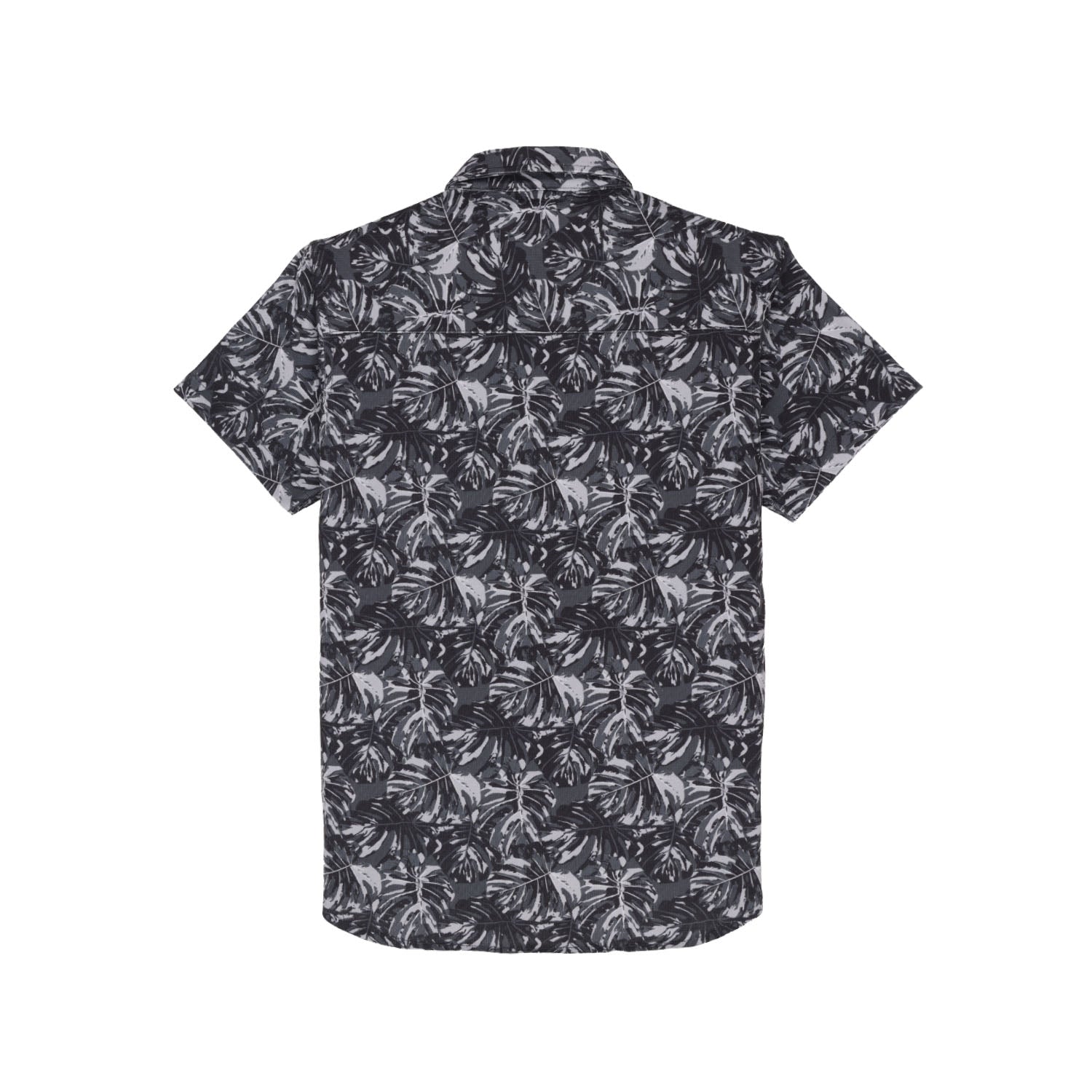 Status Quo Boys Abstract Print Collared Neck Half Sleeves Regular Fit Shirt