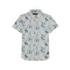 Status Quo Boys Graphic Print Collared Neck Half Sleeves Regular Fit Shirt