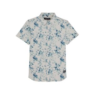 Status Quo Boys Graphic Print Collared Neck Half Sleeves Regular Fit Shirt