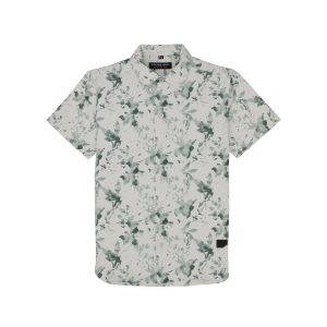 Status Quo Boys Graphic Print Collared Neck Half Sleeves Regular Fit Shirt