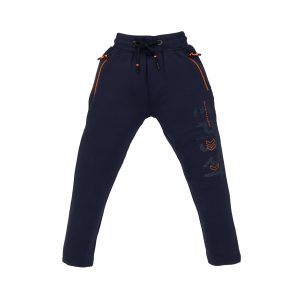 Boys Solid Regular Fit Track Pants