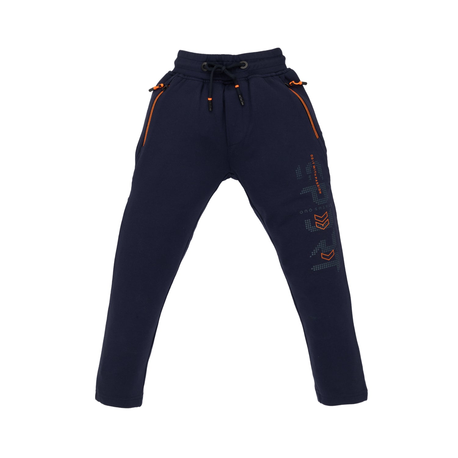 Boys Solid Regular Fit Track Pants