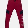Boys Printed Regular Fit Trackpants