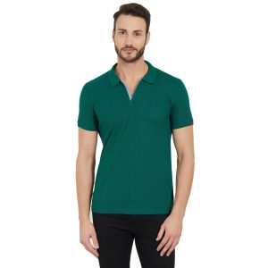 Status Quo Mens Solid Slim Fit Polo T-Shirt