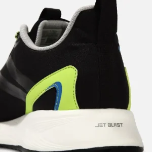 Fujita - Men Black Running Shoes