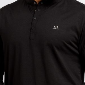 Mens Solid Regular Fit Polo