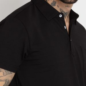 Status Quo Mens Solid Polo T-Shirt
