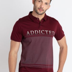 Status Quo Mens Printed Polo T-Shirt