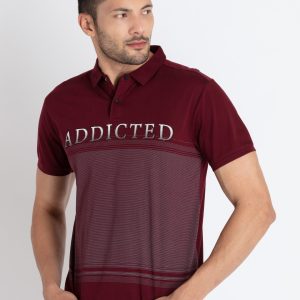 Status Quo Mens Printed Polo T-Shirt