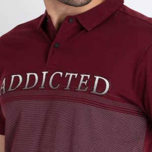Status Quo Mens Printed Polo T-Shirt