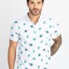 Status Quo Mens All Over Printed Polo T-Shirt