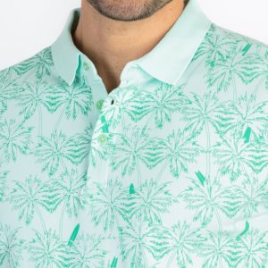 Status Quo All-Over Dots Printed Regular Fit Polo Tshirt