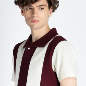 Mens Cut & Sew Polo T-Shirt