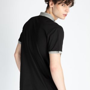 Mens Solid Regular Fit Polo T-Shirt