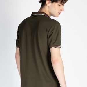 Mens Solid Regular Fit Polo T-Shirt