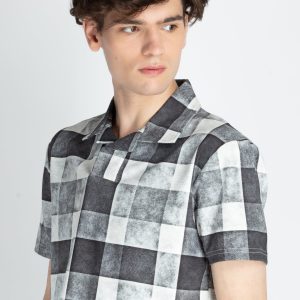 Mens All Over Printed Polo T-Shirt