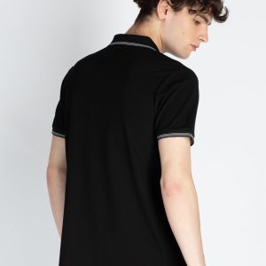 Mens Solid Regular Fit Polo T-Shirt