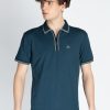 Mens Solid Regular Fit Polo T-Shirt
