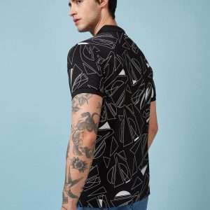Status Quo Men'S Printed Regular Fit Tshirts