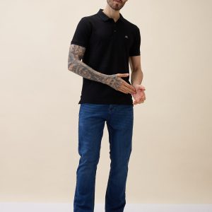 Status Quo Status Quo Men'S Solid Polo Collar Half Sleeves Regular Fit Tshirt