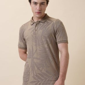 Status Quo Mens Solid Polo Collar Half Sleeves Regular Fit Tshirt