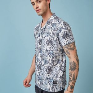 Status Quo Men'S Printed Regular Fit Tshirts