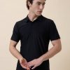 Status Quo Men'S Premium Solid Polo Collar Half Sleeves Regular Fit T-Shirt