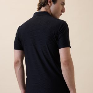 Status Quo Men'S Premium Solid Polo Collar Half Sleeves Regular Fit T-Shirt