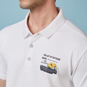 Status Quo Men'S Graphic Printed Polo Collar Short Sleeves Regular Fit Tshirt