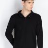 Mens Solid High Neck T-Shirt