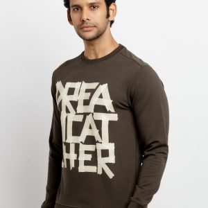 Mens Printed Lightweight Sweatshirt