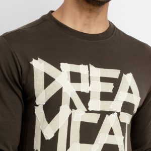 Mens Printed Lightweight Sweatshirt